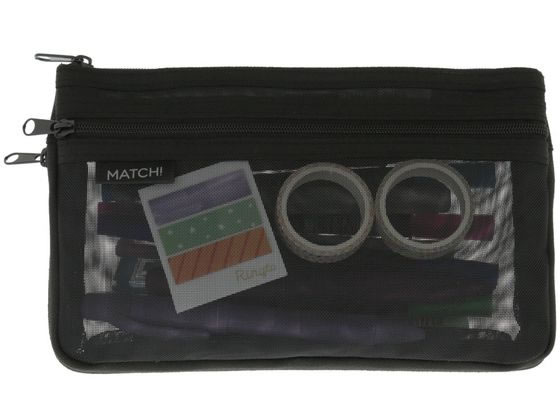 サンスター メッシュケース MATCH ブラック S2132788 1個(ご注文単位1個)【直送品】
