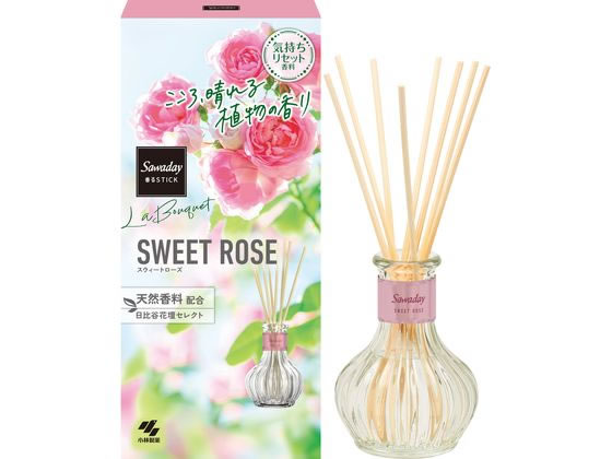 小林製薬 Sawaday香るStickLaBouquet スウィートローズ 1個(ご注文単位1個)【直送品】