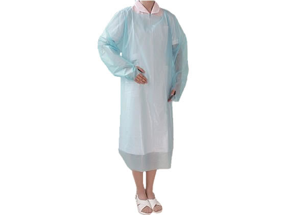 ファーストレイト eプラスチックガウン 20枚 FR-080 1袋（ご注文単位1袋）【直送品】