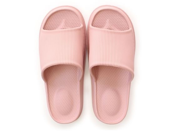 ストロング ポッコリかかとEVAサンダル S ピンク 10-7-010-01 1足(ご注文単位1足)【直送品】