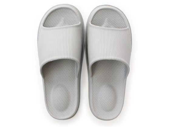 ストロング ポッコリかかとEVAサンダル S グレー 10-7-010-05 1足(ご注文単位1足)【直送品】