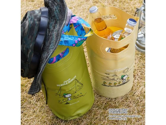 サンナップ アンドスケープバケツバッグビーグルスカウト ベージュ BB-BSBE 1個(ご注文単位1個)【直送品】