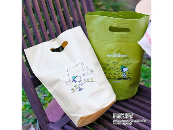 サンナップ アンドスケープバケツバッグビーグルスカウト カーキ BB-BSKA 1個(ご注文単位1個)【直送品】