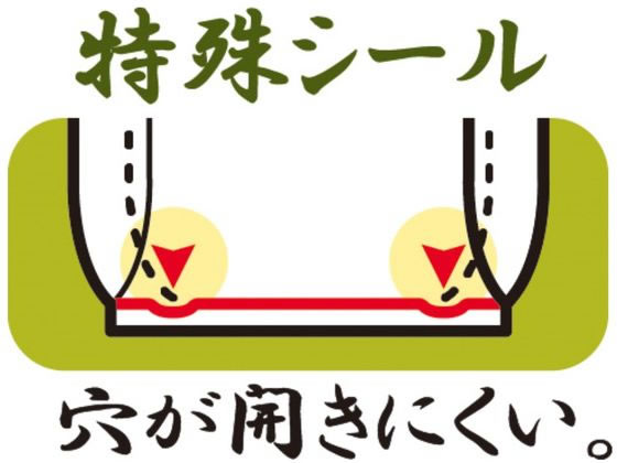 ハウスホールドジャパン 食品用キッチンポリ袋 マチ付 300枚 KB08 1袋（ご注文単位1袋）【直送品】