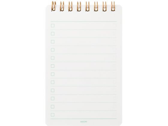 ミドリ(デザインフィル) ダイヤメモ M ToDo グレー 11821006 1冊(ご注文単位1冊)【直送品】