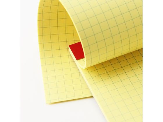 伊東屋タイムバリュー リーガルパッド A7 方眼 イエロー 3冊 LP7G3 1パック(ご注文単位1パック)【直送品】