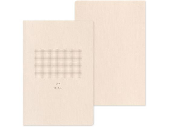 ミドリ(デザインフィル) ノート[B6]ゆるログ 方眼罫 2mm 15358006 1冊（ご注文単位1冊）【直送品】