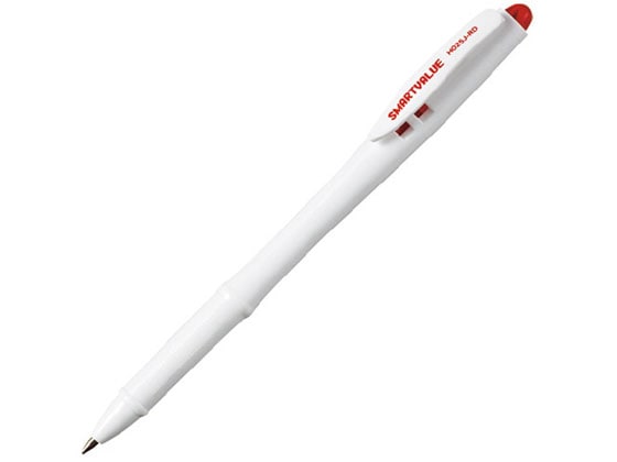 ジョインテックス ボールペンスーパーエコノミー 赤 10本 H025J-RD-10 1箱(ご注文単位1箱)【直送品】