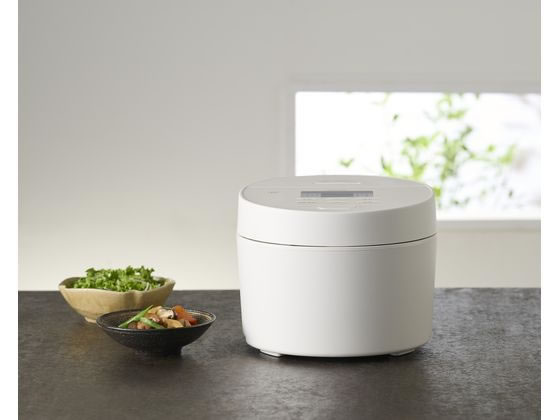 アイリスオーヤマ IHジャー炊飯器 5.5合 ホワイト RC-ISA50-W 1台(ご注文単位1台)【直送品】