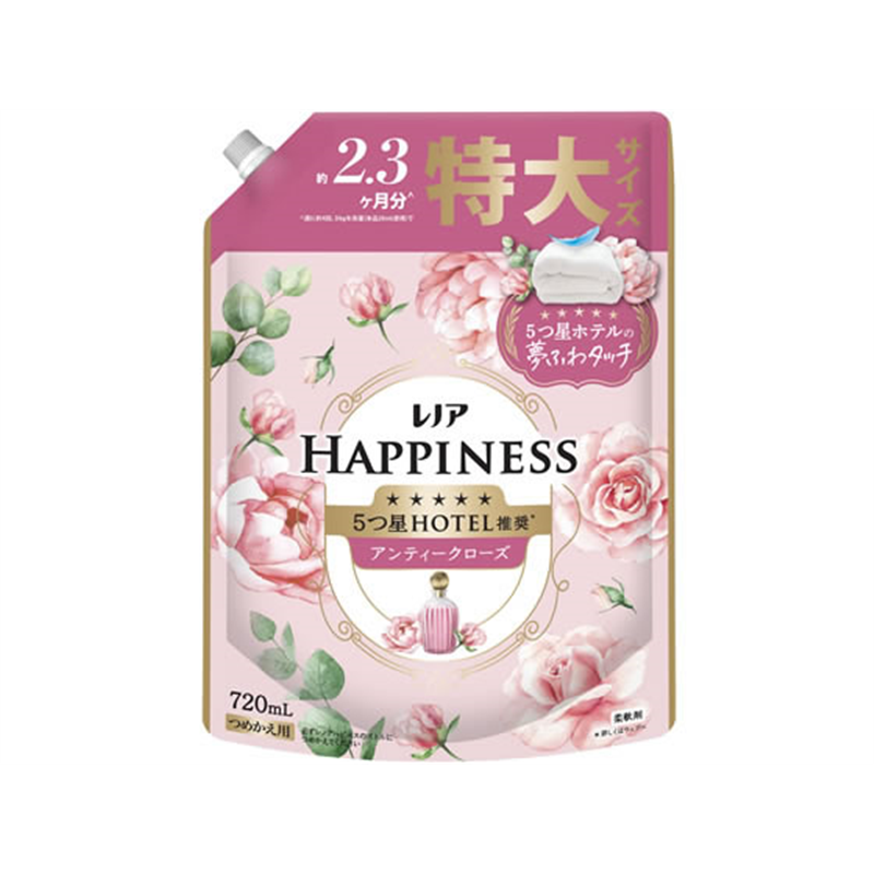 P&G レノア ハピネス 夢ふわタッチ アンティークローズ 詰替 720mL 1個(ご注文単位1個)【直送品】