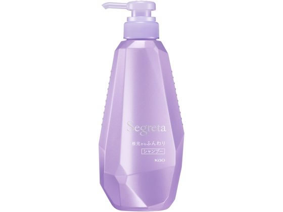 KAO セグレタ シャンプー 根元からふんわり 本体430mL 1個（ご注文単位1個）【直送品】