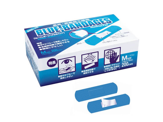 阿蘇 ブルーバンテージ 19mm×72mm (200枚入) MCB-191 1箱（ご注文単位1箱）【直送品】
