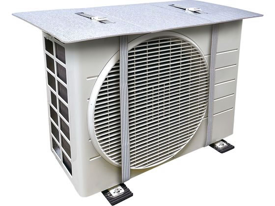 東和産業 エアコン室外機 日差しバリアパネル 1個(ご注文単位1個)【直送品】