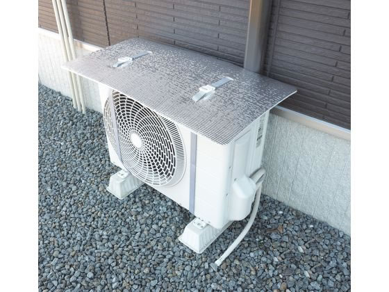 東和産業 エアコン室外機 日差しバリアパネル 1個(ご注文単位1個)【直送品】
