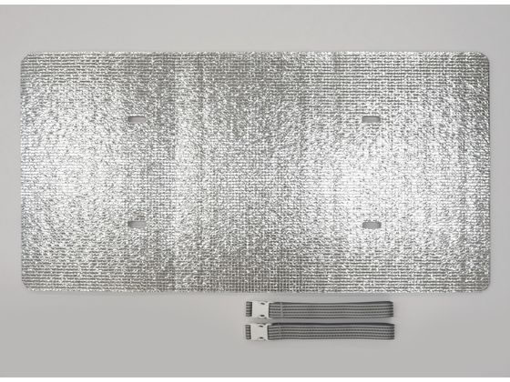 東和産業 エアコン室外機 日差しバリアパネル 1個(ご注文単位1個)【直送品】