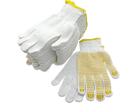 Forestway すべり止め軍手 7ゲージ 570g ホワイト 120双 1ｾｯﾄ（ご注文単位1ｾｯﾄ）【直送品】