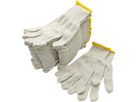 Forestway 軍手 7ゲージ 450g キナリ 120双 1セット(ご注文単位1セット)【直送品】