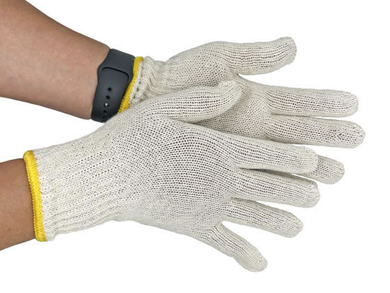 Forestway 軍手 7ゲージ 450g キナリ 120双 1セット(ご注文単位1セット)【直送品】