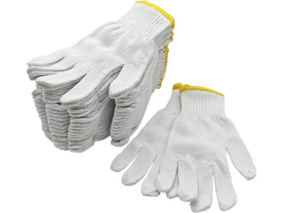 Forestway 軍手 7ゲージ 450g ホワイト 120双 1セット(ご注文単位1セット)【直送品】