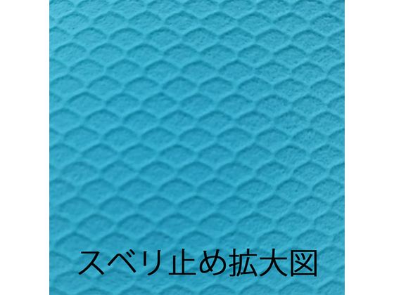トワロン 天然ゴム手袋 天然ゴム中あつ手 グリーン L 229-L 1双(ご注文単位1双)【直送品】