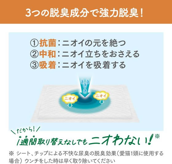 エステー ニャンとも清潔トイレ 脱臭・抗菌シート 4枚×12個 1箱（ご注文単位1箱）【直送品】
