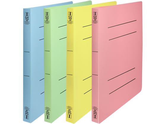 ビュートン フラットファイルPP 厚とじ A4タテ ピンク FF-A4SW-P 1冊(ご注文単位1冊)【直送品】