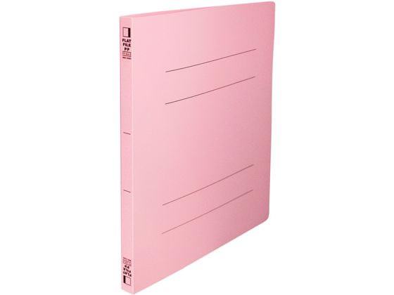 ビュートン フラットファイルPP 表紙幅広 A4タテ ピンク FF-A4SHW-P 1冊(ご注文単位1冊)【直送品】