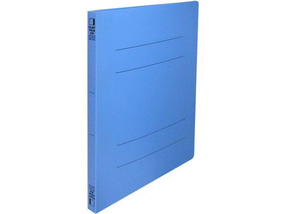 ビュートン フラットファイルPP 表紙幅広 A4タテ ロイヤルブルー 1冊(ご注文単位1冊)【直送品】