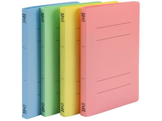 ビュートン フラットファイルPP A5タテ ピンク FF-A5S-P 1冊(ご注文単位1冊)【直送品】