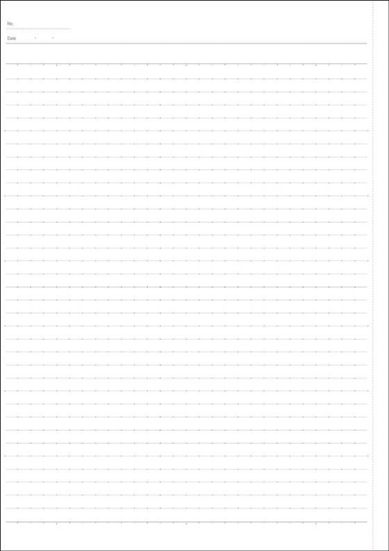 コクヨ キャンパス ソフトリングノート(ドット入罫線) A4 40枚 ブルー 1冊(ご注文単位1冊)【直送品】