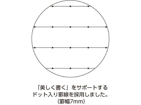コクヨ キャンパス ソフトリングノート(ドット入罫線) A4 40枚 ブルー 1冊(ご注文単位1冊)【直送品】