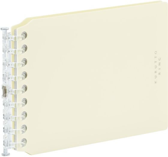 マルマン くるっとリング バインダー アイボリー FMR9SETA-14 1冊（ご注文単位1冊）【直送品】
