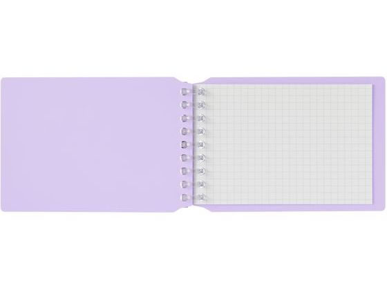 マルマン くるっとリング バインダー ライトパープル FMR9SETA-30 1冊(ご注文単位1冊)【直送品】