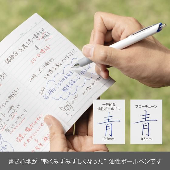 ボールペン替芯 FLOATUNE フローチューン 0.5mm 青 10本 1箱(ご注文単位1箱)【直送品】