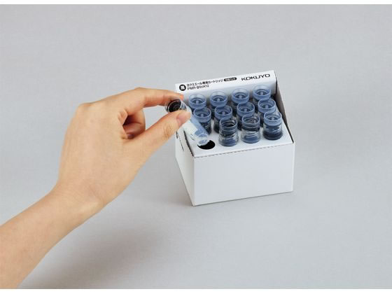 コクヨ ホワイトボード用マーカー(ヨクミエール)専用カートリッジ 青 12本 1箱（ご注文単位1箱）【直送品】