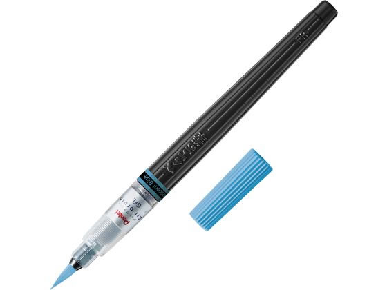 ぺんてる アートブラッシュ 蛍光ブルー XGFLP-306 1本（ご注文単位1本）【直送品】