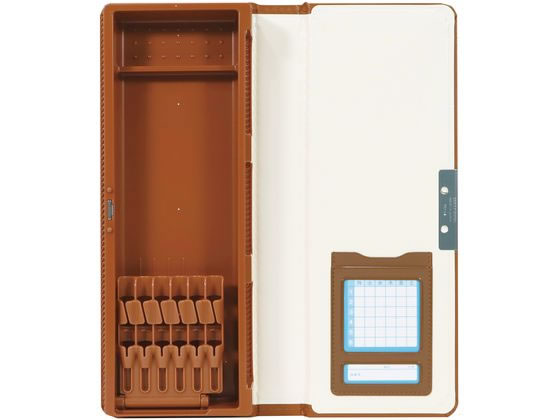 クツワ クラリーノ スーパー軽量筆入 キャメル CX303CA 1個（ご注文単位1個）【直送品】