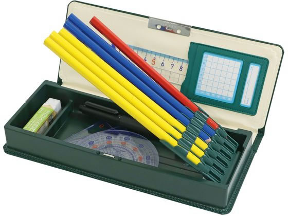 クツワ クラリーノ スーパー軽量筆入 グリーン CX303GR 1個（ご注文単位1個）【直送品】