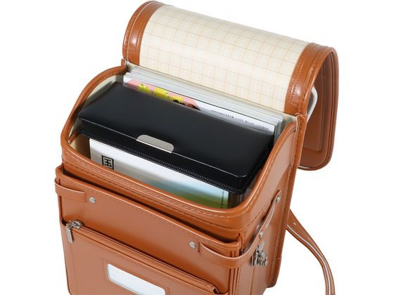 クツワ 合皮筆入 ブラック CB302BK 1個（ご注文単位1個）【直送品】