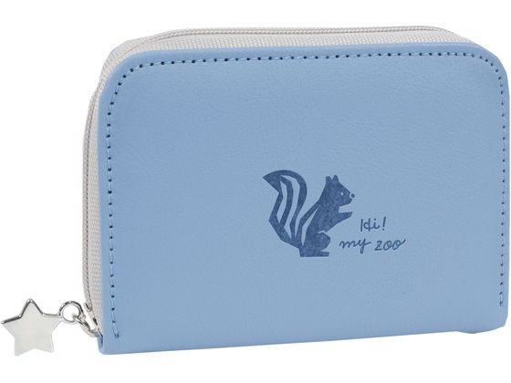 クツワ HI!MY ZOO シングルウォレット リス HZ038C 1個(ご注文単位1個)【直送品】