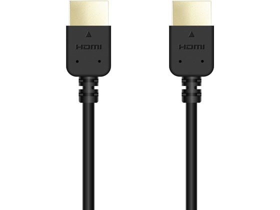 エレコム イーサネット対応やわらかHDMIケーブル 1m DH-HD14EY10BK 1個(ご注文単位1個)【直送品】