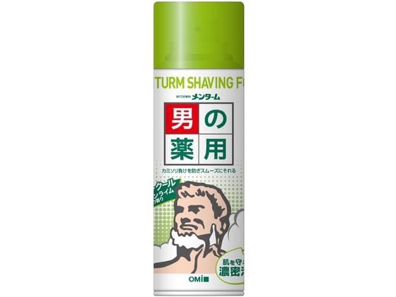 近江兄弟社 メンターム薬用シェービング Nレモンライム 200g 1個(ご注文単位1個)【直送品】