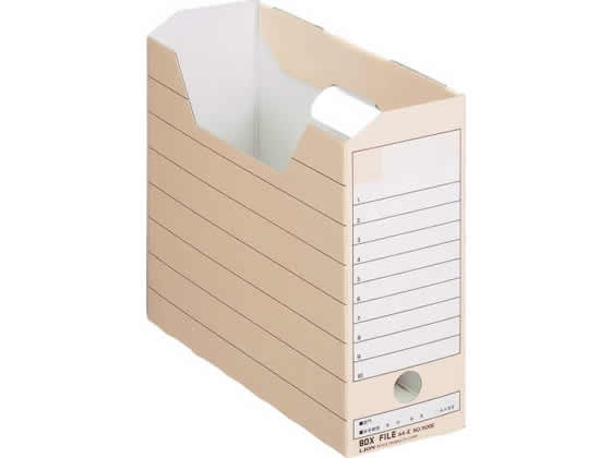 ライオン ボックスファイル〈レギュラーカラー〉A4ヨコ 背幅105mm ピンク 1冊(ご注文単位1冊)【直送品】