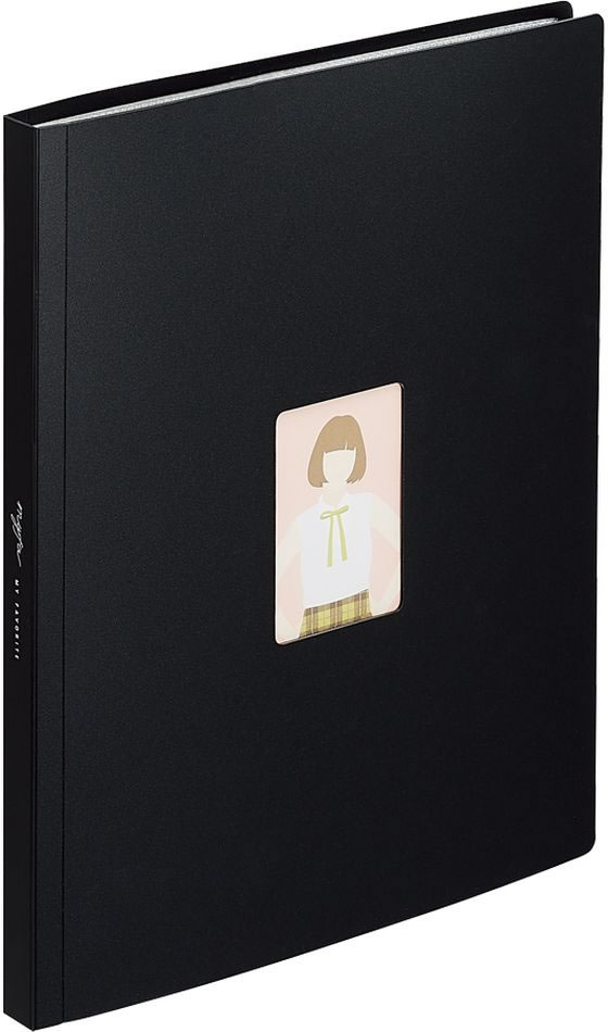 リヒトラブ myfa トレーディングカードコレクションファイル ミルキーホワイト 1冊(ご注文単位1冊)【直送品】