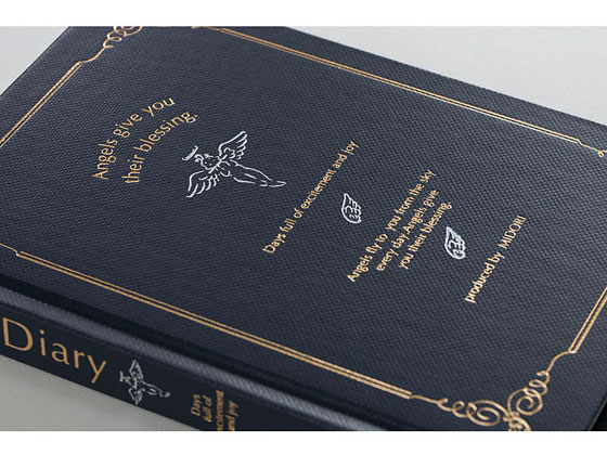 ミドリ 日記 天使柄 12127006 1袋(ご注文単位1袋)【直送品】