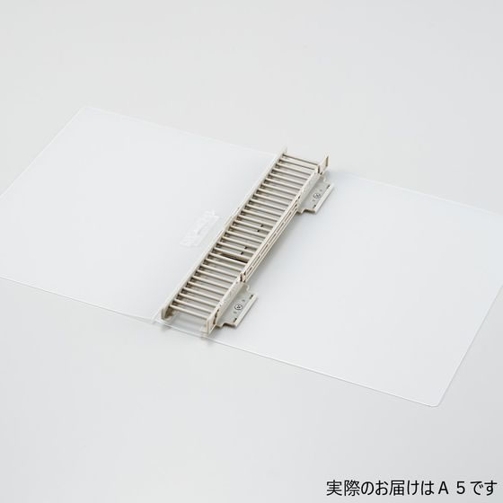 リヒトラブ リングノート保存用ファイル A5 ブラック N1860-24 1冊(ご注文単位1冊)【直送品】