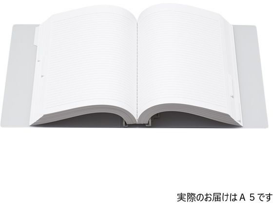リヒトラブ リングノート保存用ファイル A5 ブラック N1860-24 1冊(ご注文単位1冊)【直送品】
