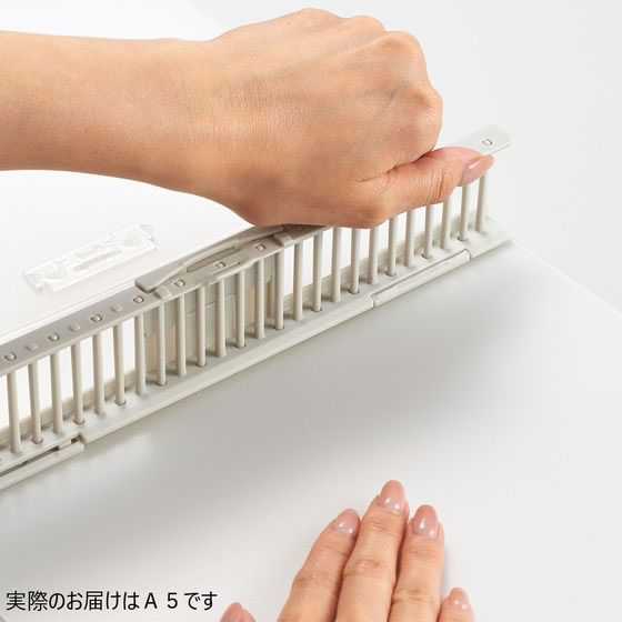 リヒトラブ リングノート保存用ファイル A5 ブラック N1860-24 1冊(ご注文単位1冊)【直送品】