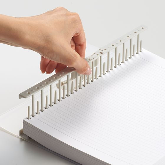 リヒトラブ リングノート保存用ファイル セミB5 ブラック N1861-24 1冊（ご注文単位1冊）【直送品】