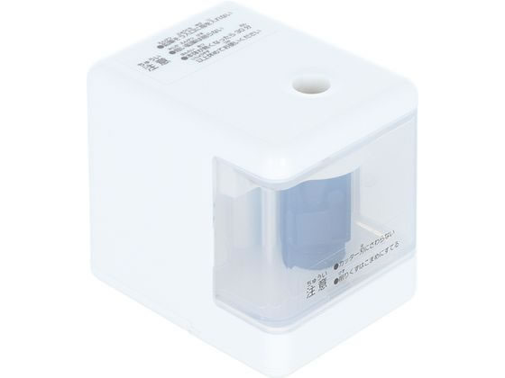 サンスター 電池式小型えんぴつ削り器 nomamo ホワイト 1個(ご注文単位1個)【直送品】